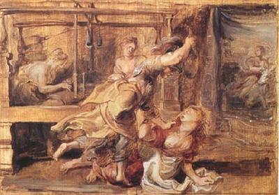 Peter Paul Rubens Arachne Punished by Minerva (mk27) France oil painting art